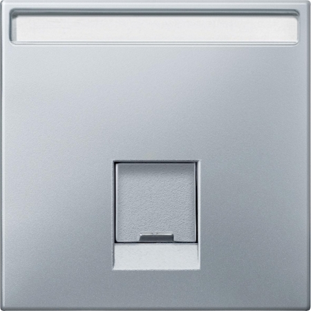 Schneider Electric MTN466460 MERTEN ЦЕНТР.ПЛАТА д/розетки SE 1пост, RJ45, АЛЮМИНИЙ, SD