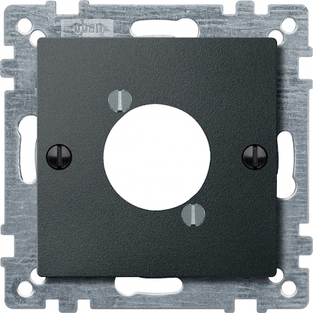 Schneider Electric MTN468914 MERTEN ЦЕНТР.ПЛАТА д/розетки с разъемом XLR, АНТРАЦИТ, SM