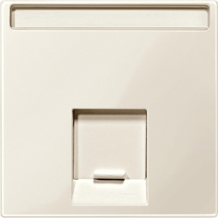 Schneider Electric MTN469844 MERTEN ЦЕНТР.ПЛАТА для розетки SE RJ45 1пост, БЕЖЕВЫЙ,SM