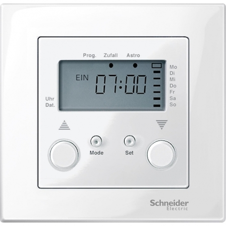 Schneider Electric MTN581419 MERTEN СТАНД. ТАЙМЕР для жалюзи, БЕЛЫЙ