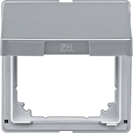 Schneider Electric MTN516560 MERTEN Aquadesign ПРОМЕЖУТОЧН. КОЛЬЦО с крышкой, АЛЮМИНИЙ