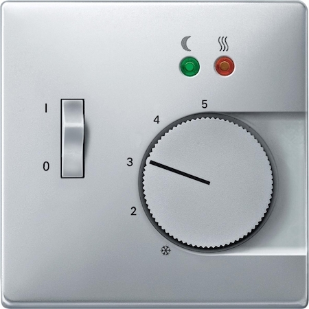 Schneider Electric MTN537560 MERTEN ЦЕНТР. ПЛАТА ТЕРМОРЕГ-РА ПОЛА, АЛЮМИНИЙ