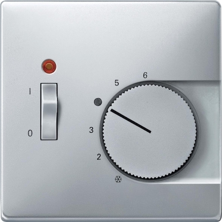 Schneider Electric MTN539760 MERTEN ЦЕНТР. ПЛАТА ТЕРМОРЕГ-РА с выкл., АЛЮМИНИЙ, SD