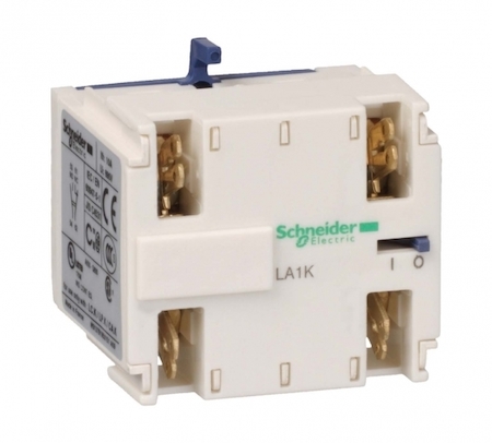 Schneider Electric LA1KN027 БЛОК ДОПОЛНИТЕЛЬНЫХ КОНТАКТОВ 2НЗ ФАСТОН