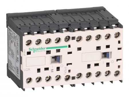 Schneider Electric LC2K06105B7 КОНТАКТОР РЕВЕРС. K 3P, 6 А,НО, 24V 50/60 ГЦ, МОНТАЖ Н