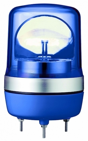 Schneider Electric XVR10B06 ЛАМПА МАЯЧОК ВРАЩ СИНЯЯ 24В AC/DC 106ММ