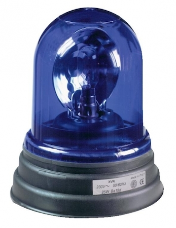 Schneider Electric XVR1B96 ЛАМПА ВРАЩАЮЩ. 24В СИНЯЯ