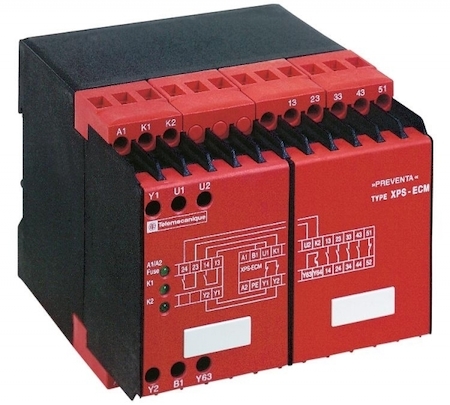 Schneider Electric XPSECM5131 МОДУЛЬ РАСШИРЕНИЯ 4 КОНТАКТА ~230В