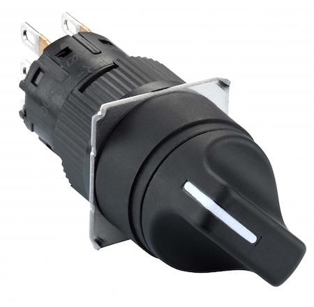 Schneider Electric ПЕРЕКЛЮЧ., ОТВ. 16 ММ, КРУГЛ., 2 ПОЗ. XB6EAD221P