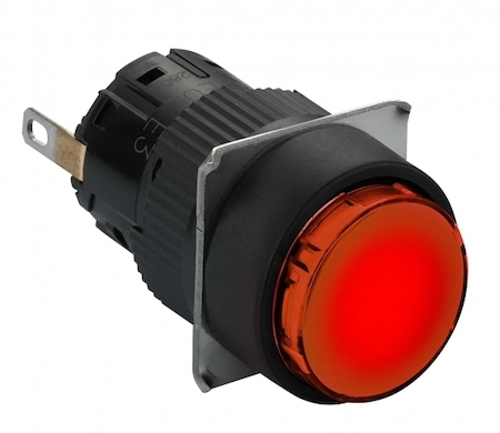 Schneider Electric XB6EAV4JP СИГНАЛЬН. ЛАМПА, 16 ММ, КРАСНАЯ, КРУГ.