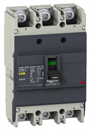 Schneider Electric EZC250F3225 3П3Т АВТОМАТИЧЕСКИЙ ВЫКЛЮЧАТЕЛЬ EZC250F 18KA/400В 225 A