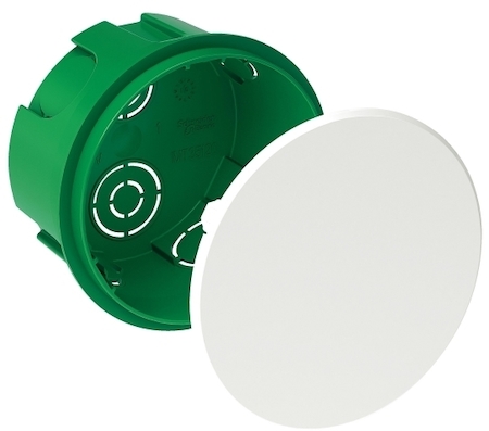 Schneider Electric IMT351201 КОРОБКА РАСПРЕДЕЛИТЕЛЬНАЯ ДЛЯ СПЛОШНЫХ СТЕН 80(68)X40 DIY