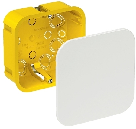 Schneider Electric IMT351611 КОРОБКА РАСПРЕДЕЛИТЕЛЬНАЯ ДЛЯ ПОЛЫХ СТЕН 100X100X50 DIY
