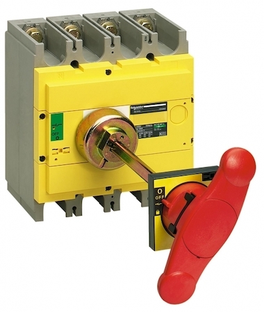 Schneider Electric 31052 ВЫНОСНАЯ ЧЕРНАЯ ПОВОРОТНАЯ РУКОЯТКА КА (INS320/630)
