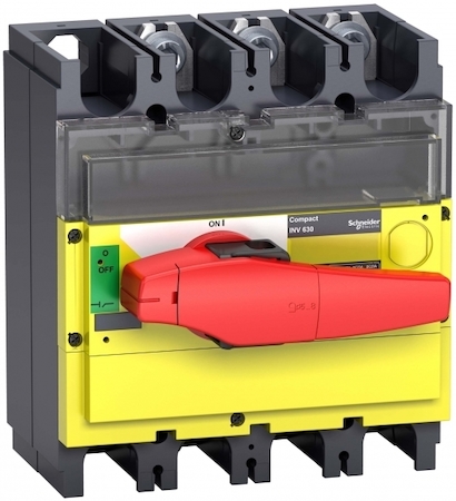 Schneider Electric 31192 ВЫКЛЮЧАТЕЛЬ-РАЗЪЕД. INV500 3П КРАС.-ЖЕЛТ.