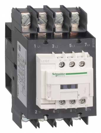 Schneider Electric LC1DT80A6B7 4Р КОНТАКТОР 415В 80 A 24В AC 50/60ГЦ