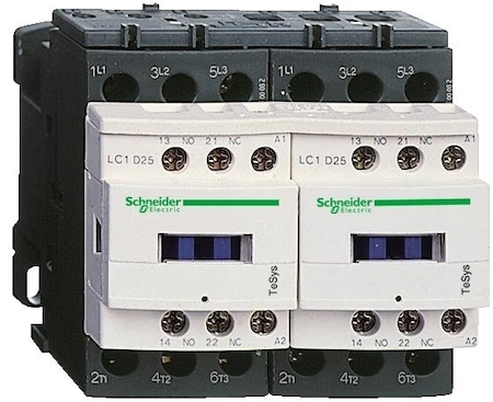 Schneider Electric LC2D115004P7 КОНТ.РЕВЕРС.D 4Р(4НО),AC1 200A,230V 50ГЦ