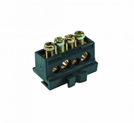 Schneider Electric 13575 КЛЕММНЫЙ БЛОК 80А 4 ОТВЕРСТИЯ 85ММ