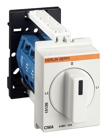 Schneider Electric 15126 7-И ПОЗИЦИОННЫЙ ПЕРЕКЛЮЧАТЕЛЬ АМПЕРМЕТРОВ НА DIN-РЕЙКУ