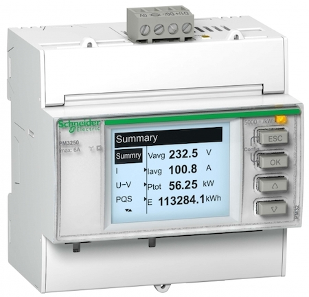 Schneider Electric METSEPM3255 Измеритель мощности PM3255