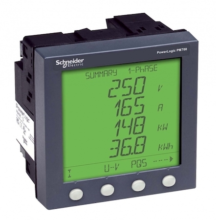 Schneider Electric PM700PMG ИЗМЕРИТЕЛЬ МОЩНОСТИ, МНОГОФУНКЦ., PM700