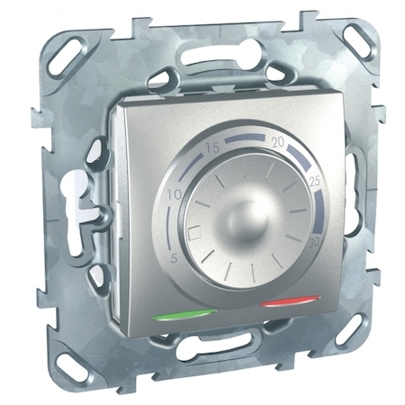 Schneider Electric MGU5.501.30ZD ЭЛЕКТРОННЫЙ ТЕРМОСТАТ 8А (ОТ+5 ДО +30 ГРАД), ЦВ. АЛЮ