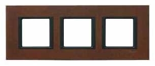 Schneider Electric MGU68.006.7A3 UNICA CLASS РАМКА 3-постовая, КЕЛЬТСКАЯ СТАЛЬ