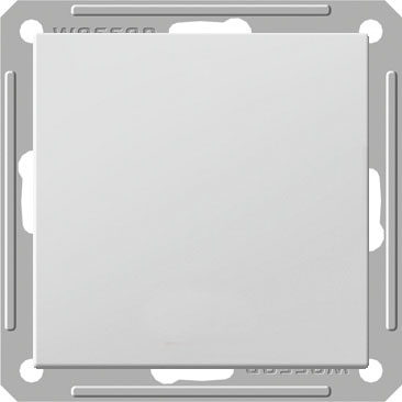 Schneider Electric VS116-155-5-86 W59 1-клавишный ВЫКЛЮЧАТЕЛЬ, с самовозвратом, 16АХ, механизм, МАТОВЫЙ ХРОМ