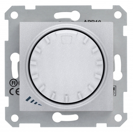 Schneider Electric SDN2200960 SEDNA СВЕТОРЕГУЛЯТОР повор-наж., индукт., 1000ВА, АЛЮМИНИЙ