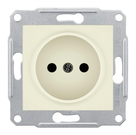 Schneider Electric SDN2900147 SEDNA РОЗЕТКА без зазем. конт., без защит. шторок, 16А, 250В, БЕЖЕВЫЙ