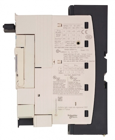 Schneider Electric LUB12 СИЛОВ БЛОК 12А С КЛЕММНИКОМ ДОП КОНТ