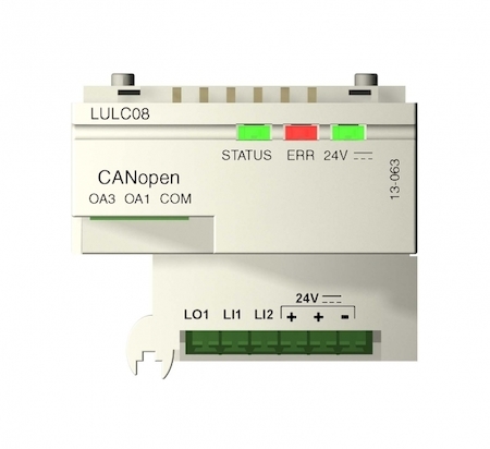 Schneider Electric LULC08 МОДУЛЬ СВЯЗИ CANOPEN 24В ПОСТОЯННОГО ТОКА