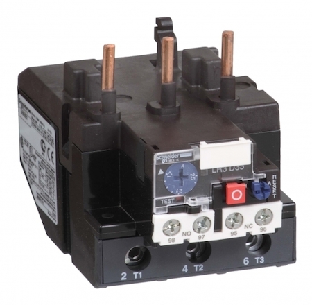 Schneider Electric LR3D3361 ТЕПЛ.РЕЛЕ 55-70А КЛАСС10 ВИНТ.ЗАЖ
