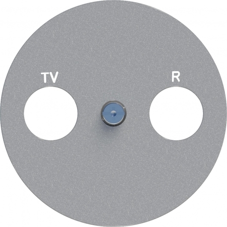Schneider Electric S53R441 лицевая панель для R-TV/SAT розетка, алюминий