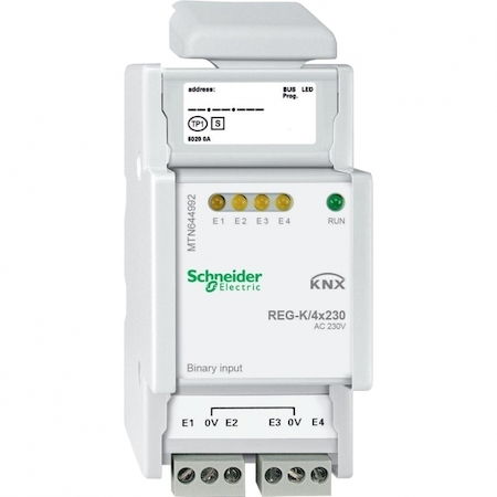Schneider Electric MTN644992 БИНАРНЫЙ ВХОД REG-K/4X230