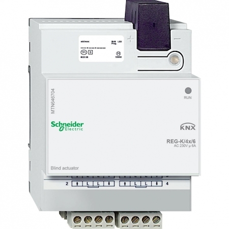 Schneider Electric MTN646704 АКТОР ДЛЯ ЖАЛЮЗИ REG-K/4X/6