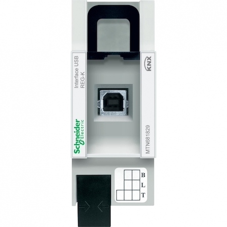 Schneider Electric MTN681829 USB ИНТЕРФЕЙС REG-K, СВЕТЛО-СЕРЫЙ