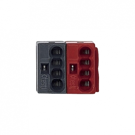 Schneider Electric MTN689701 СОЕД.ЗАЖИМ ШИНЫ,КРАСН./ТЕМНО-СЕРЫЙ 50шт.
