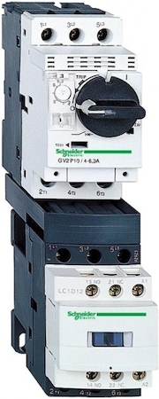Schneider Electric GV2DP107M7 КОМБИНИРОВАНЫЙ ПУСКАТЕЛЬ.1,6-2,5А. ЦЕПЬ УПРАВЛЕНИЯ 220B.50/60ГЦ,КООРДИНАЦИЯ-2