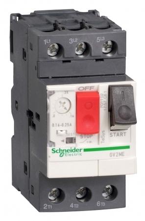 Schneider Electric GV2ME32TQ АВТОМАТИЧЕСКИЙ ВЫКЛЮЧАТЕЛЬ С КОМБИНИРОВАННЫМ РАСЦЕПИТЕЛЕМ 24-32А