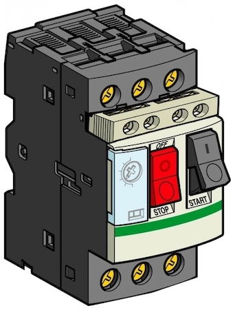 Schneider Electric GV2ME32AE11TQ АВТ.ВЫКЛ. С КОМБ.РАСЦЕП. 24-32