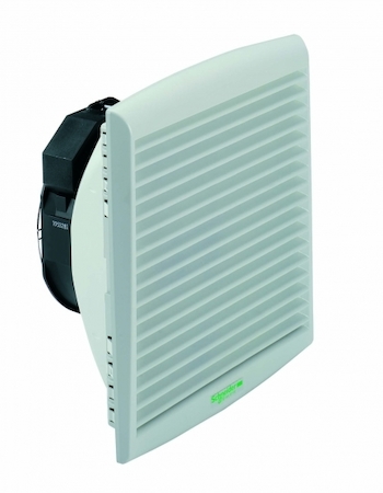 Schneider Electric NSYCVF165M48DPF ФИЛЬТРУЮЩИЙ ВЕНТИЛЯТОР IP54 165M3/Ч 48В ЦВЕТ RAL7035