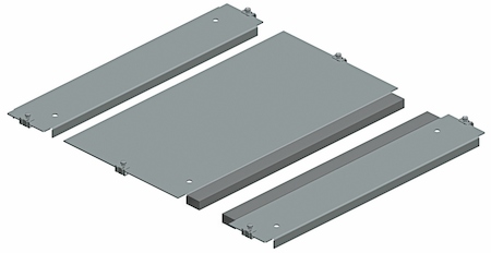 Schneider Electric NSYEC1641 2-Х МОДУЛЬНАЯ ПЛАТА КАБЕЛЬНОГО ВВОДА SF 1600x400