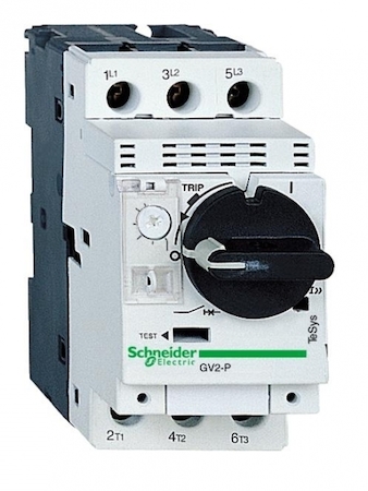 Schneider Electric GV2P32 АВТОМАТИЧЕСКИЙ ВЫКЛЮЧАТЕЛЬ С КОМБИНИРОВАННЫМ РАСЦЕПИТЕЛЕМ 24-32А