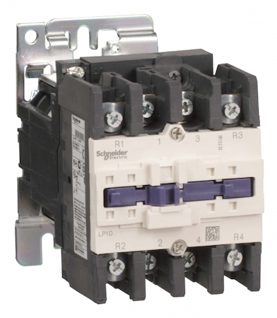 Schneider Electric LP1D80008FD КОНТАКТОР D 4Р (2 НО + 2 НЗ), AC1 125 A, 110V DС