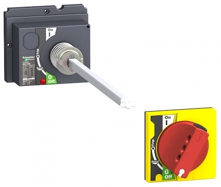Schneider Electric LV429340 КР.ЖЕЛТ.ВЫНОСН. ПОВОРОТ.РУК.(NSX100/250)