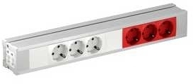 Schneider Electric ISM20443 Блок (3Х розетки+3Х розетки с механической блокировкой) WIELAND