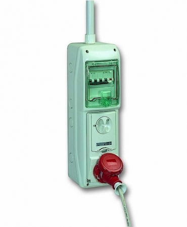 Schneider Electric 13185 ЩИТ KAEDRA IP65 5МОД. + 1ОТВ. РОЗ 63А
