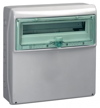 Schneider Electric 13192 ЩИТ KAEDRA IP65 12 МОДУЛЕЙ С ПЛОСКОЙ ПАНЕЛЬЮ