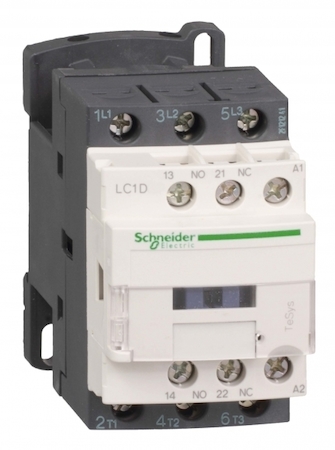 Schneider Electric LC1D12Q7 КОНТАКТОР D 3Р,12 A,НО+НЗ,380V 50/60 ГЦ,ЗАЖИМ ПОД ВИНТ,